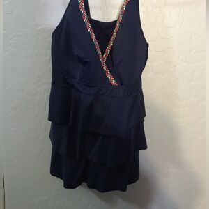 NWOT Swim by Cacique Size 18 Navy blue